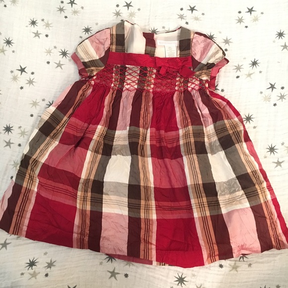 Janie and Jack Other - Janie and jack plaid smocked dress